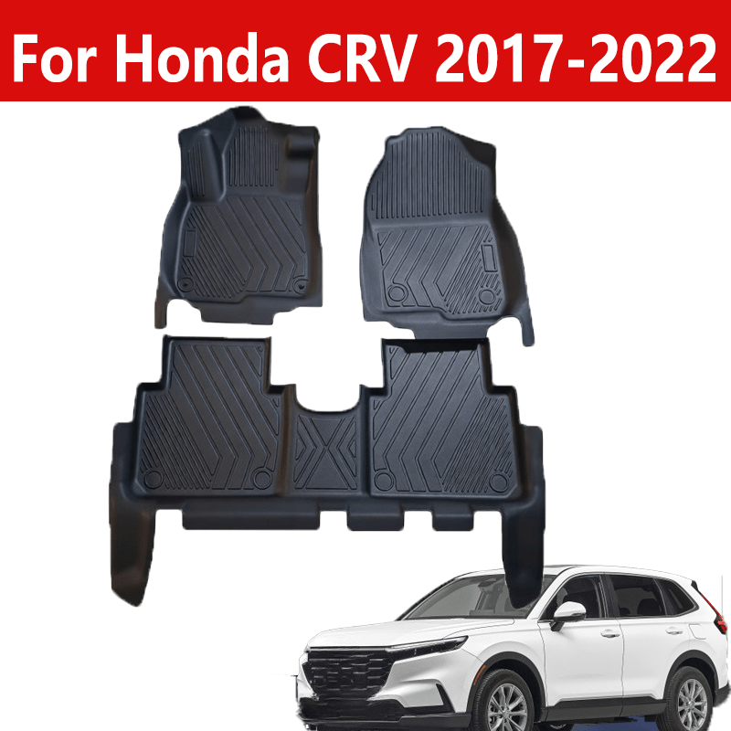 Car Accessories Essentials - TPE Car Floor Mats for Honda