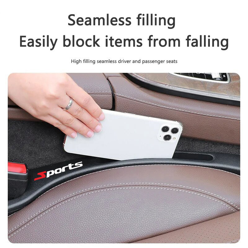 2pcs Car Seat Gap Filler Organ - Car Accessories Essentials ulasan dan harga