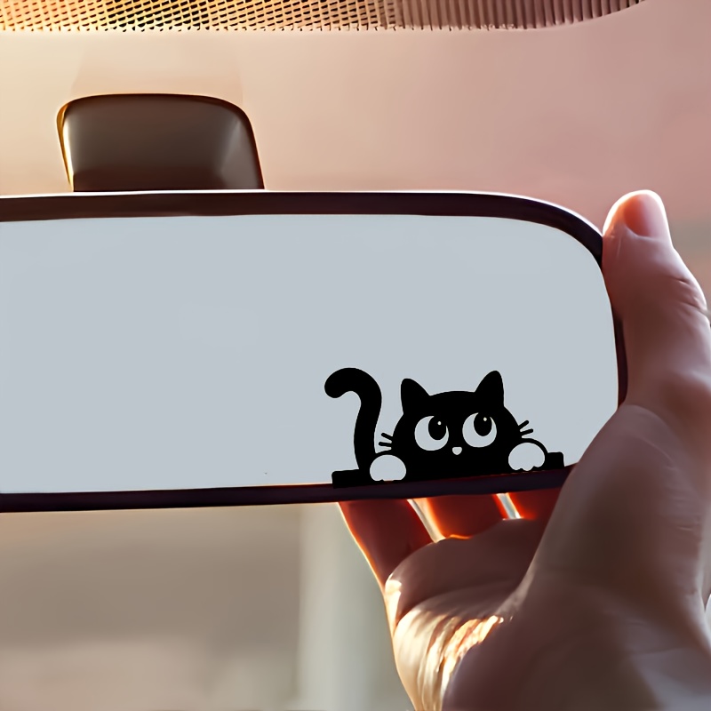 Cute Cat Car Rearview Mirror S - Car Accessories Xmas Gifts ulasan dan harga