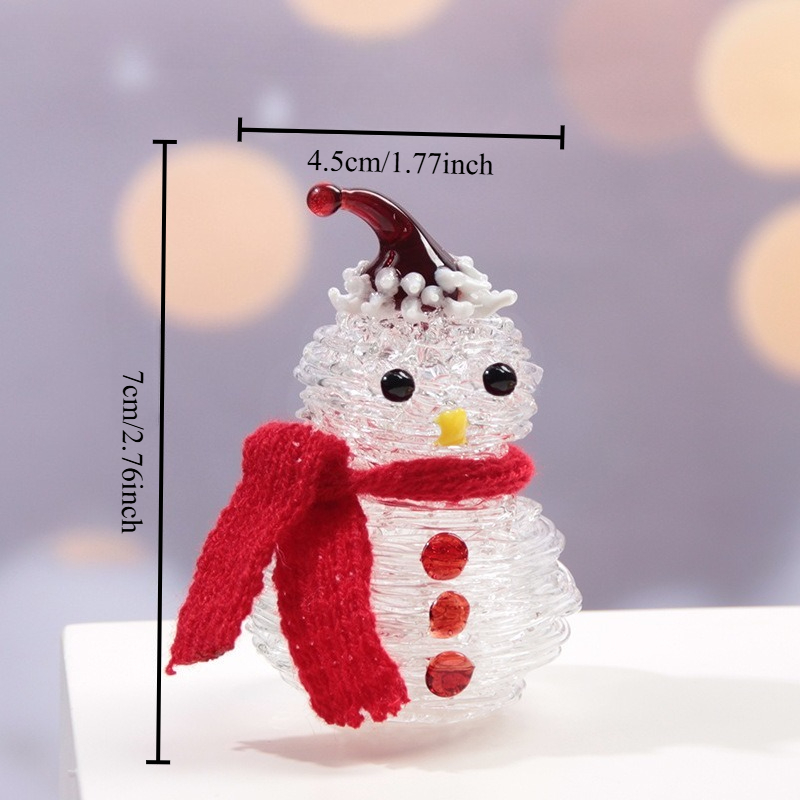 Handcrafted Glass Christmas Tr - Car Accessories Xmas Gifts ulasan dan harga