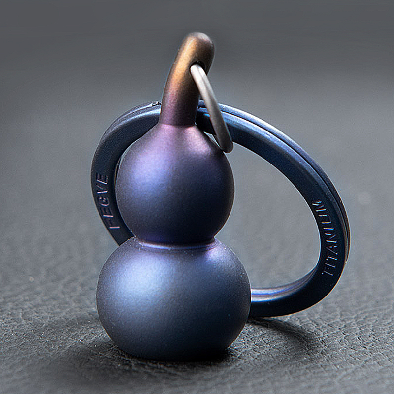 Luxury Titanium Keychain Bag P - Car Accessories Xmas Gifts ulasan dan harga
