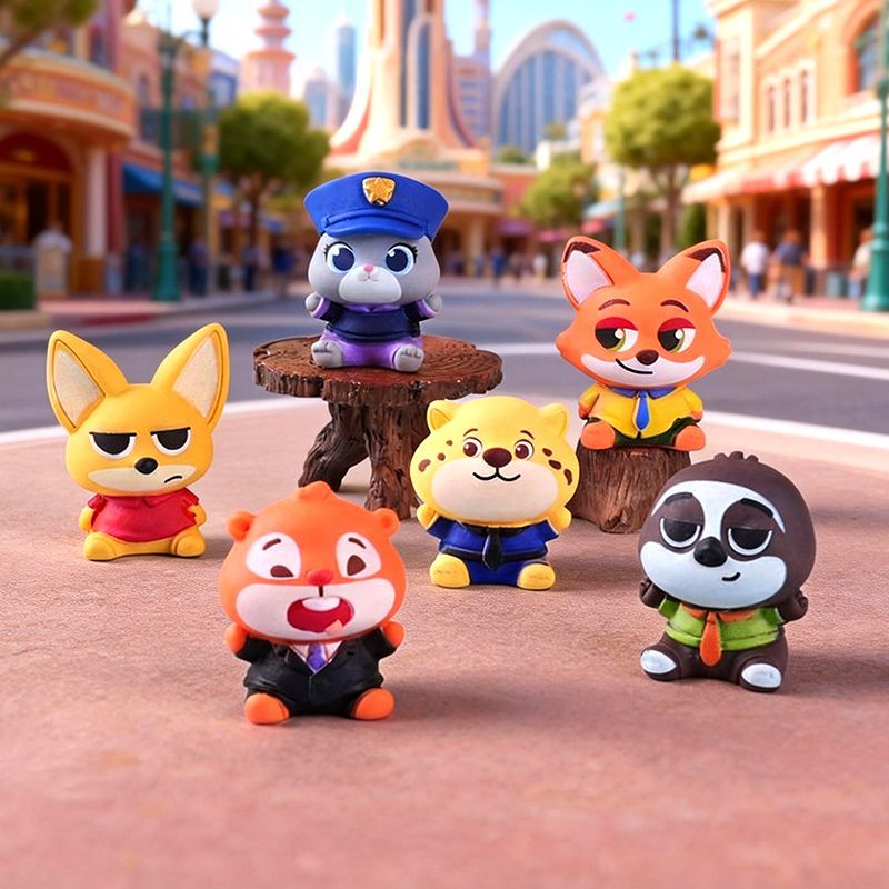Zootopia resin small figurine  - Car Accessories Papar ulasan dan harga