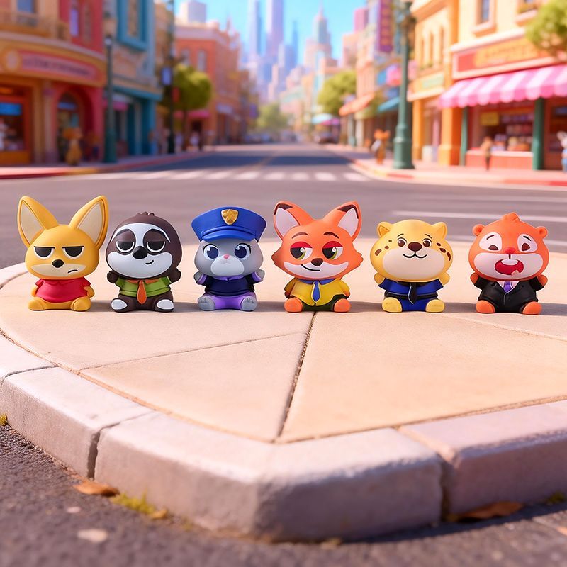 Zootopia resin small figurine  - Car Accessories Papar ulasan dan harga