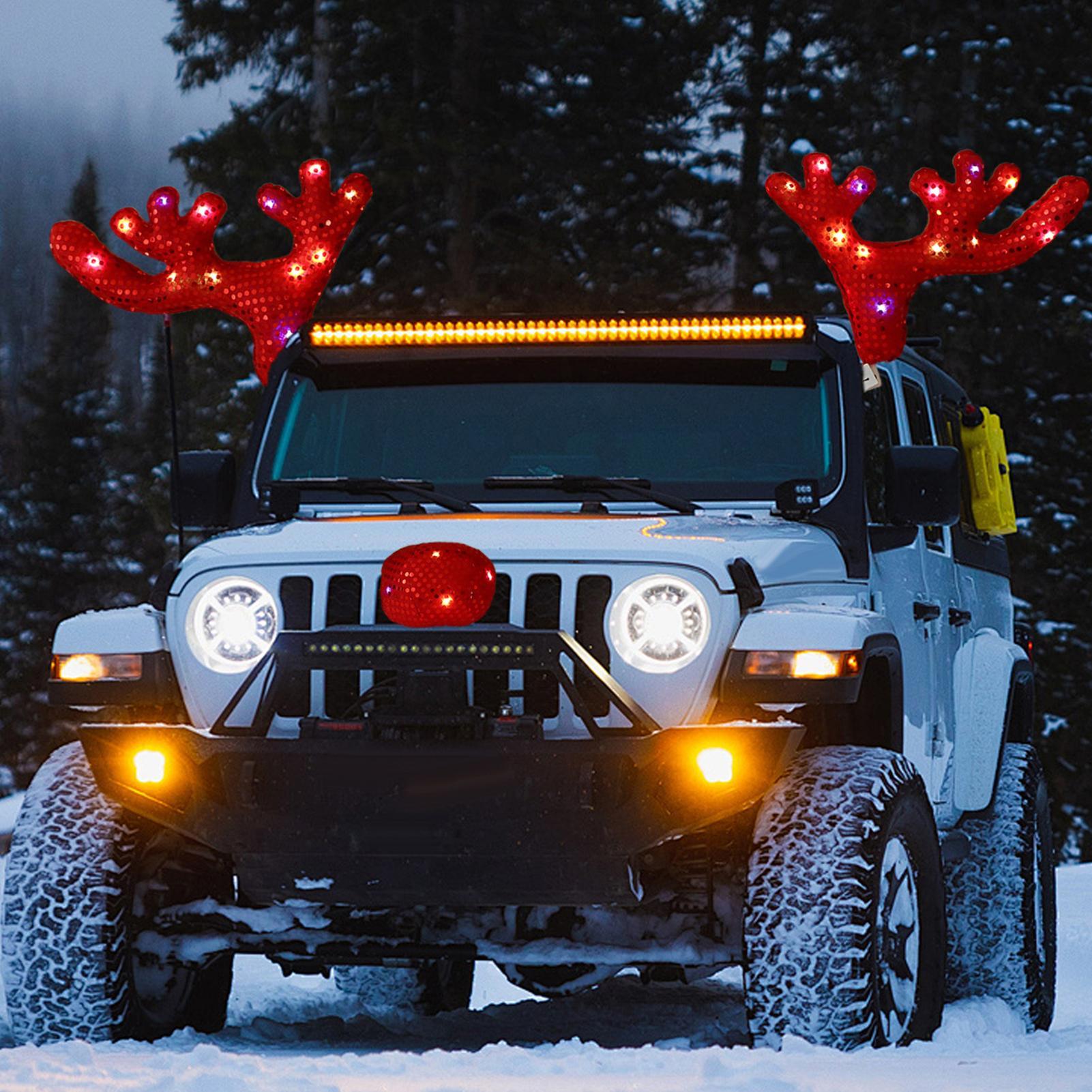 Car Christmas Decorations Cute - Car Accessories For Winter ulasan dan harga