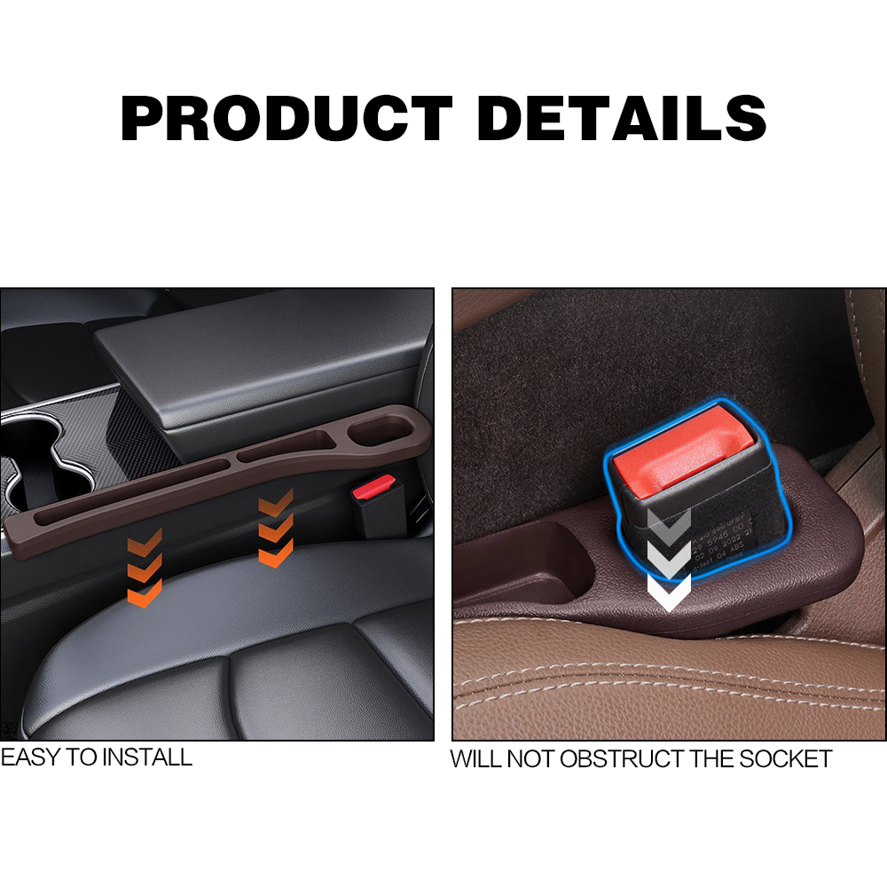 2PCS New Car Seat Gap Filler B - Car Accessories Papar ulasan dan harga