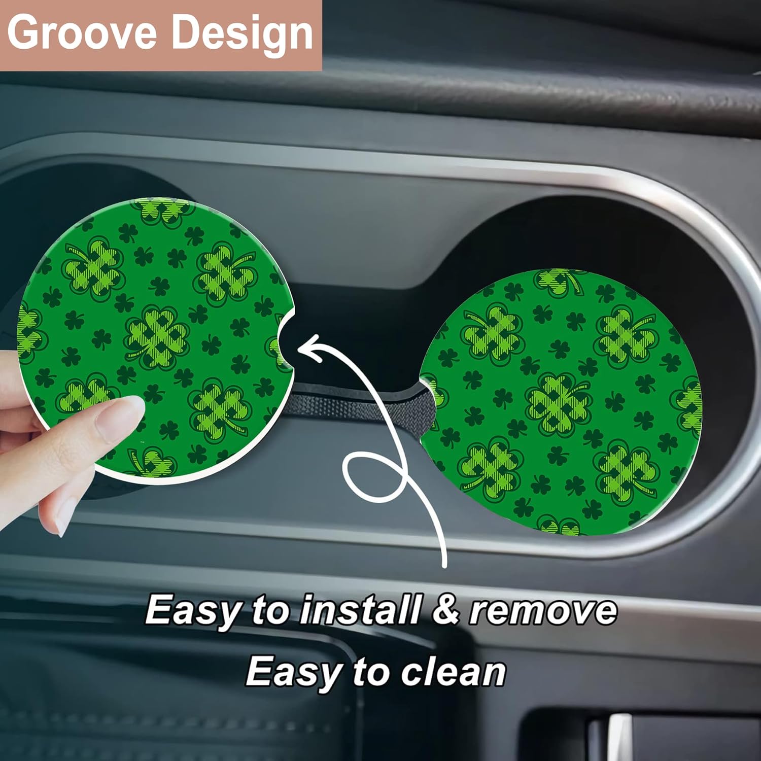 Car Coaster for Cup Holders,Gr - Car Accessories Cork ulasan dan harga