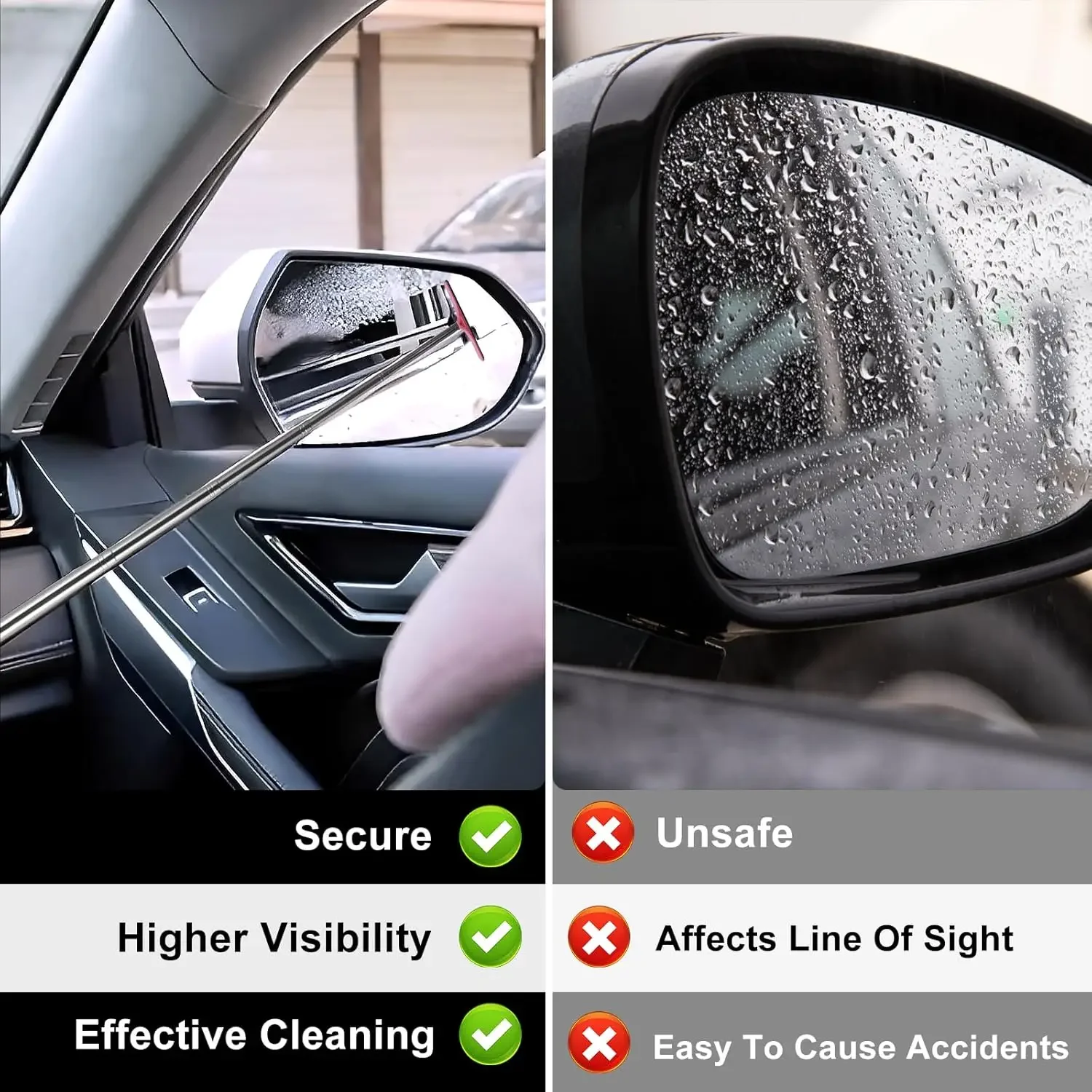 Rearview Mirror Windscreen Wip - Car Accessories Gifts ulasan dan harga