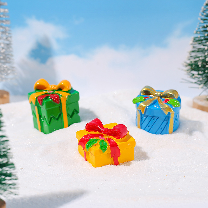 1Pc Mini Christmas Gift Box Re - Car Accessories Xmas Gifts ulasan dan harga