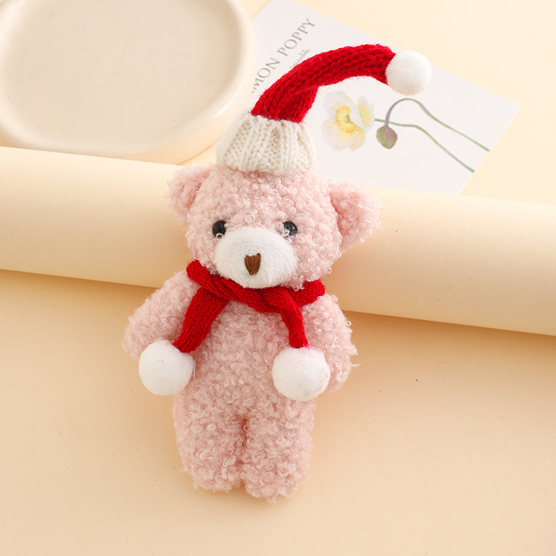 Cute Christmas-themed Bear Key - Car Accessories Xmas Gifts ulasan dan harga