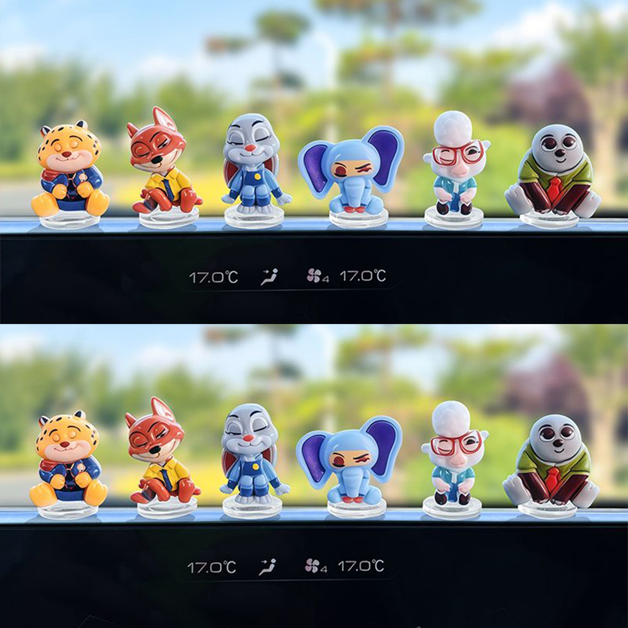 Zootopia cartoon car ornament  - Car Accessories Papar ulasan dan harga