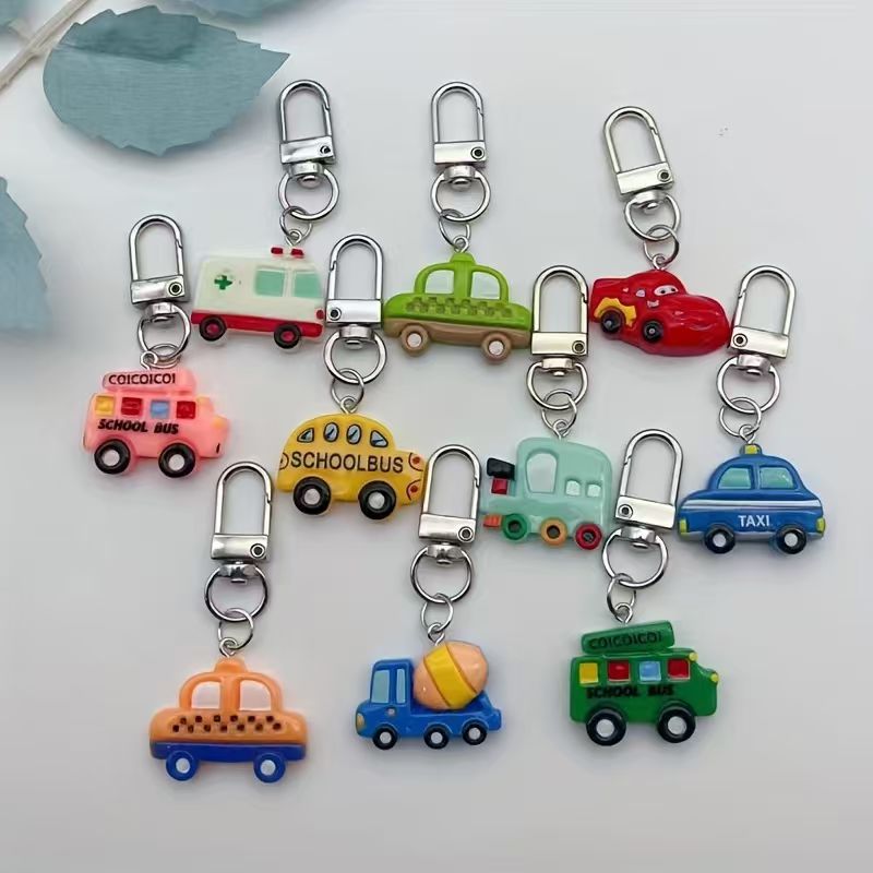 10pcs resin cartoon car keycha - Car Accessories Gifts ulasan dan harga