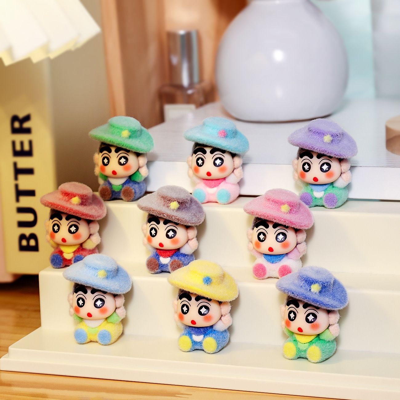new flocked denim shin chan se - Car Accessories Papar ulasan dan harga
